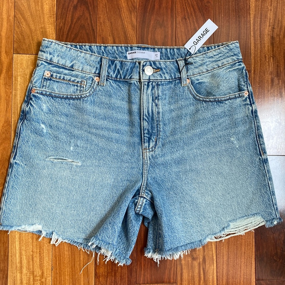NWT garage denim shorts